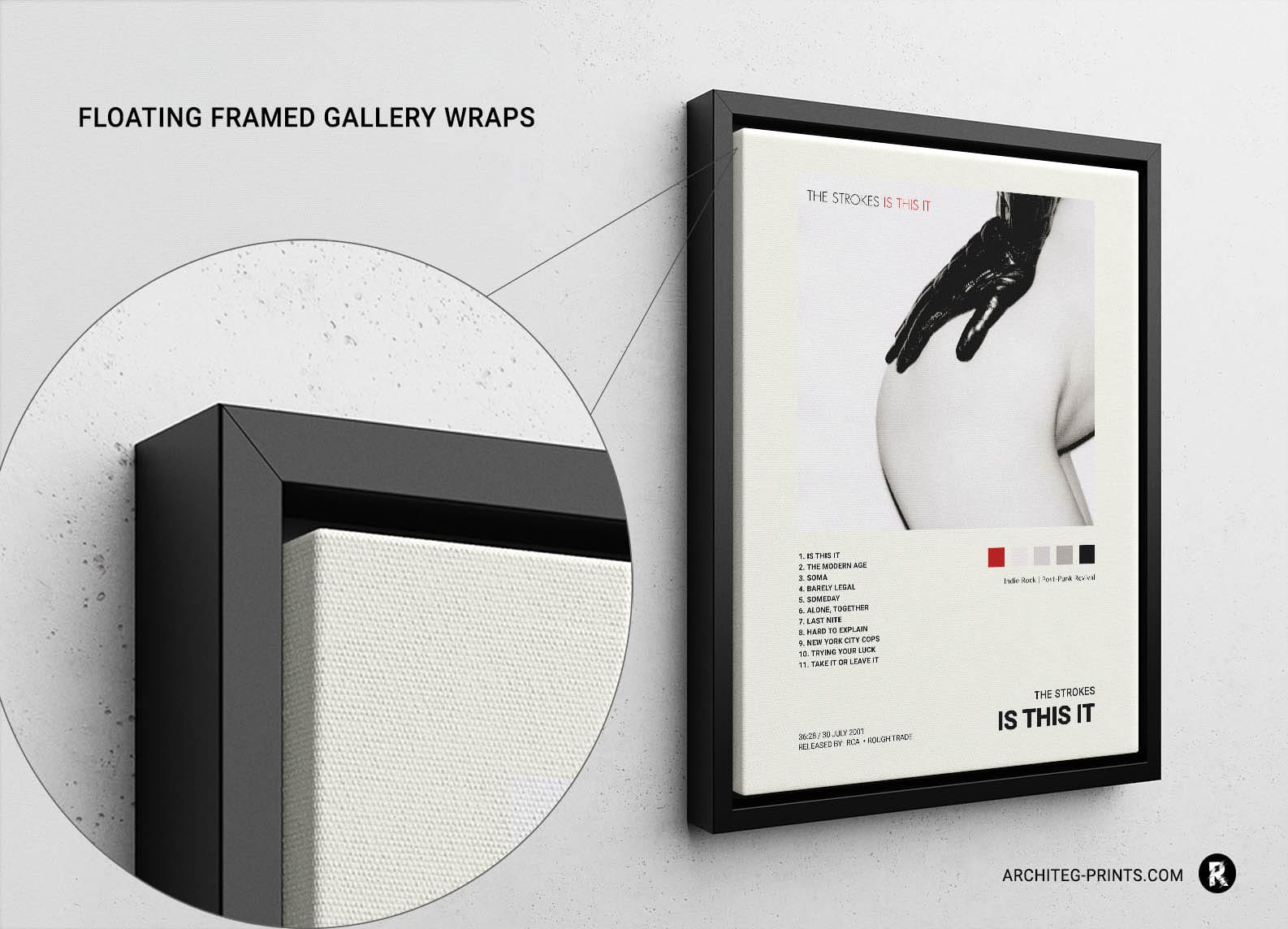 The Strokes - Is this It Music Album Poster | Architeg Prints